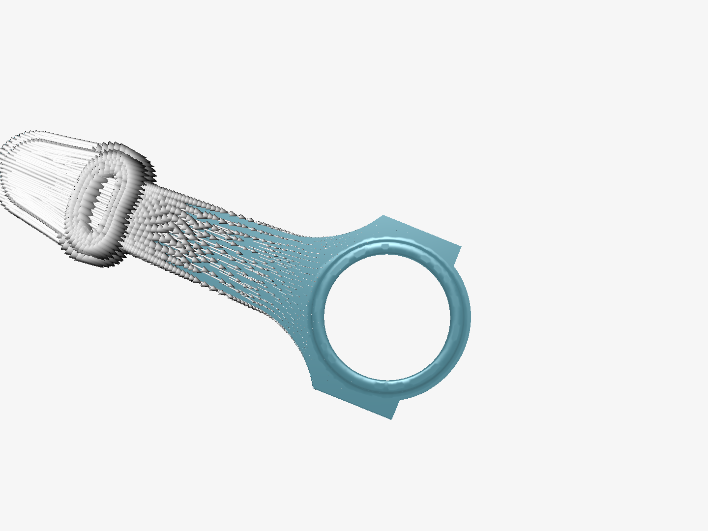 Tutorial 1: Connecting rod stress analysis image