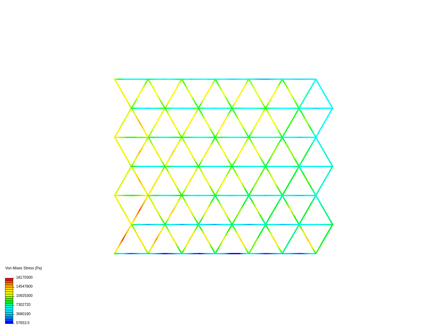 Triangle prism structure image