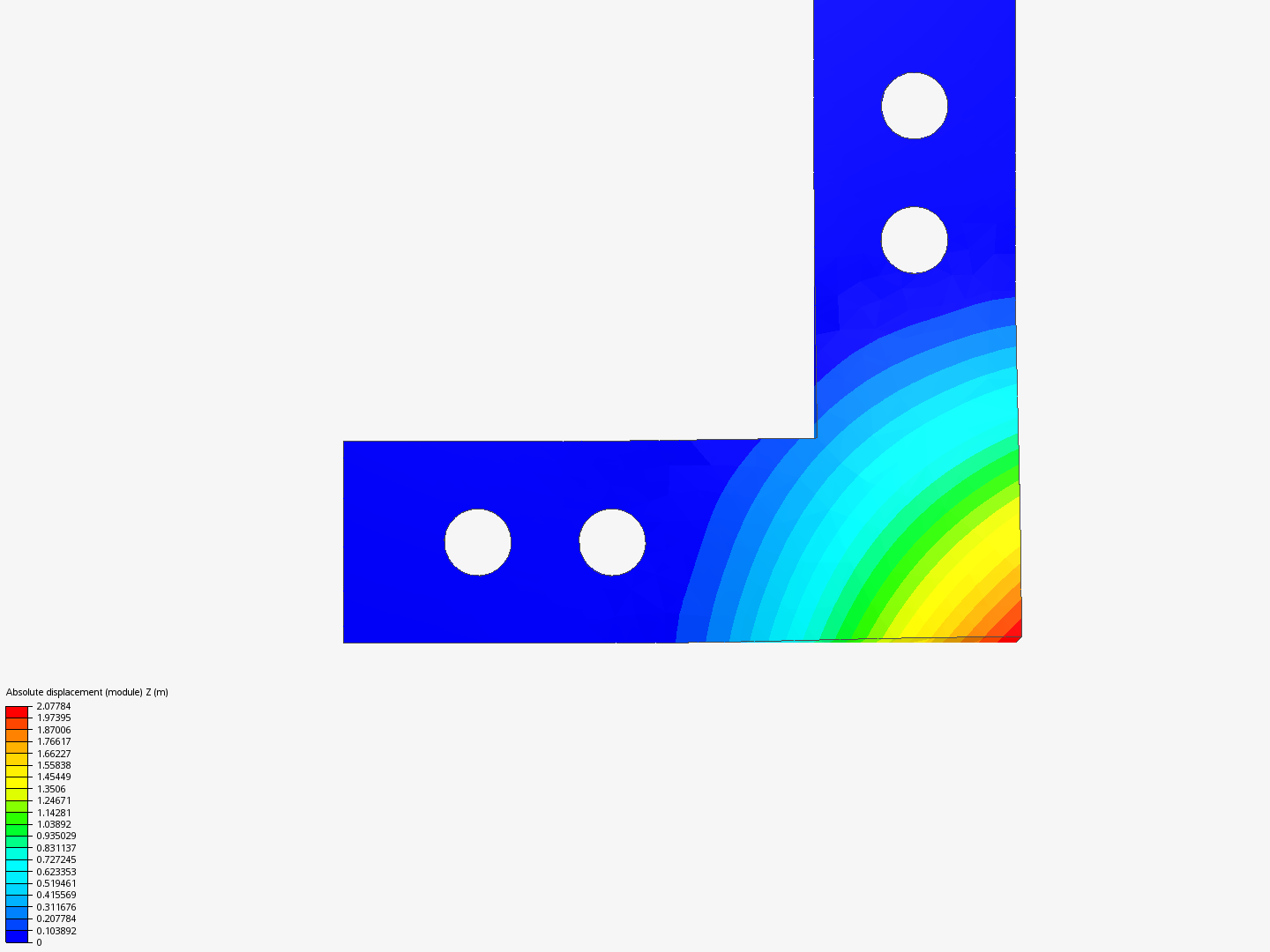 L-shaped bracket image