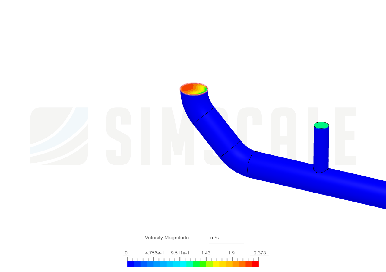 Tutorial: Pipe junction flow image