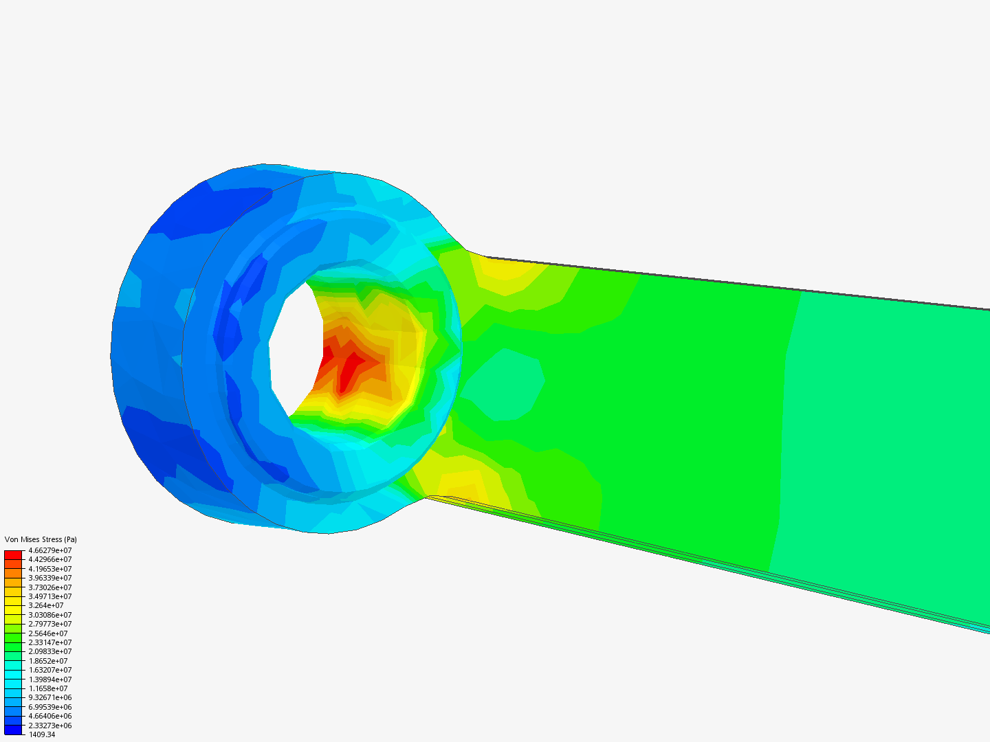 Tutorial 1: Connecting rod stress analysis image