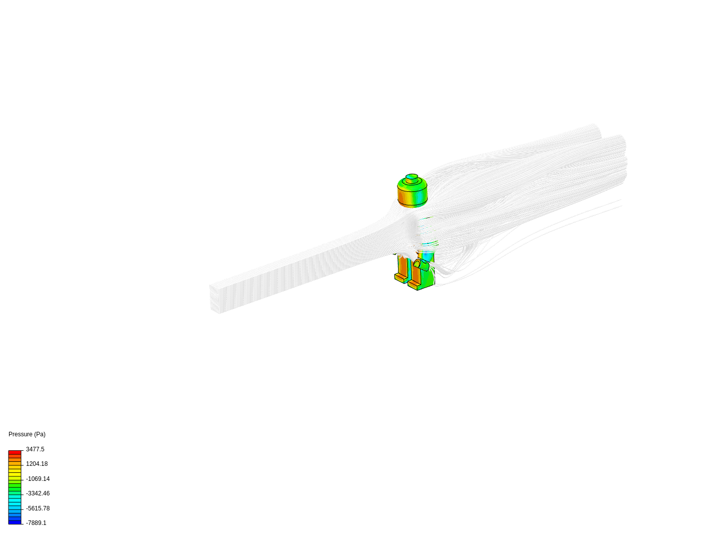 CFD analysis of Lego Figure image