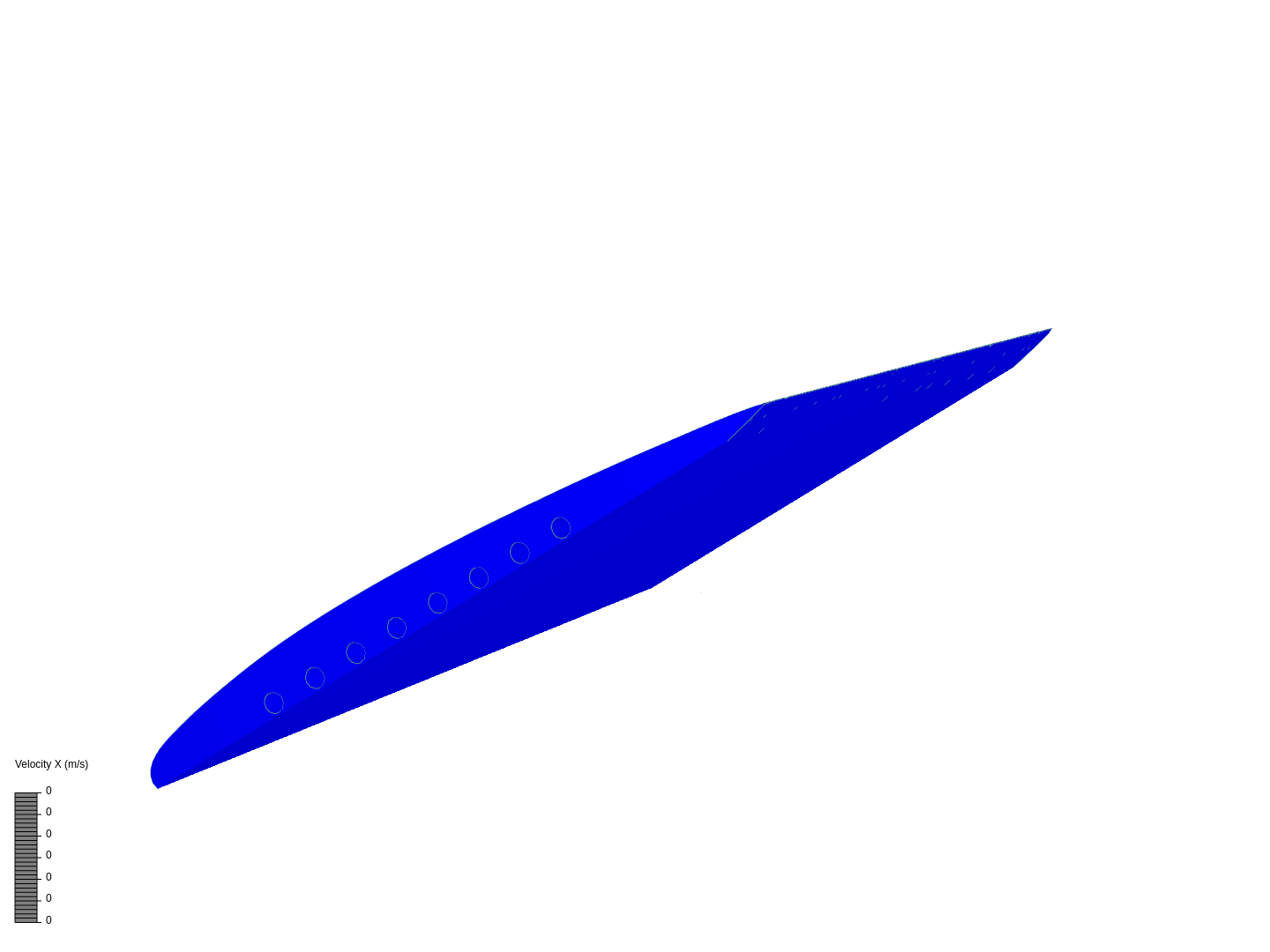 Testing airfoil image