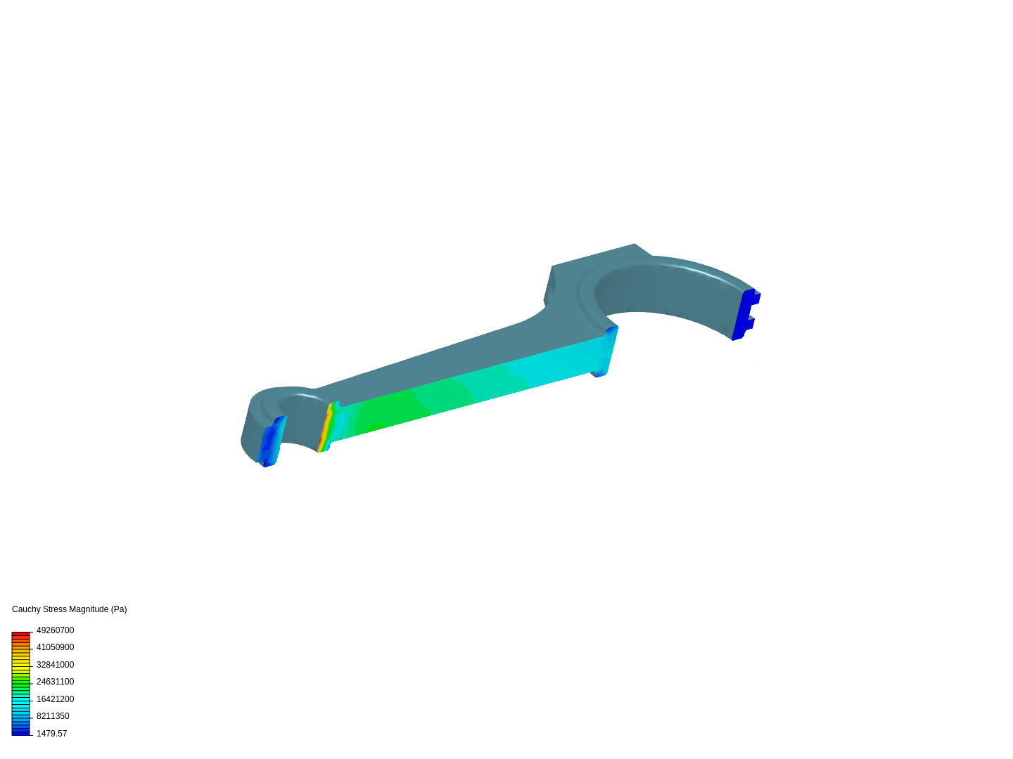 Tutorial 1: Connecting rod stress analysis image