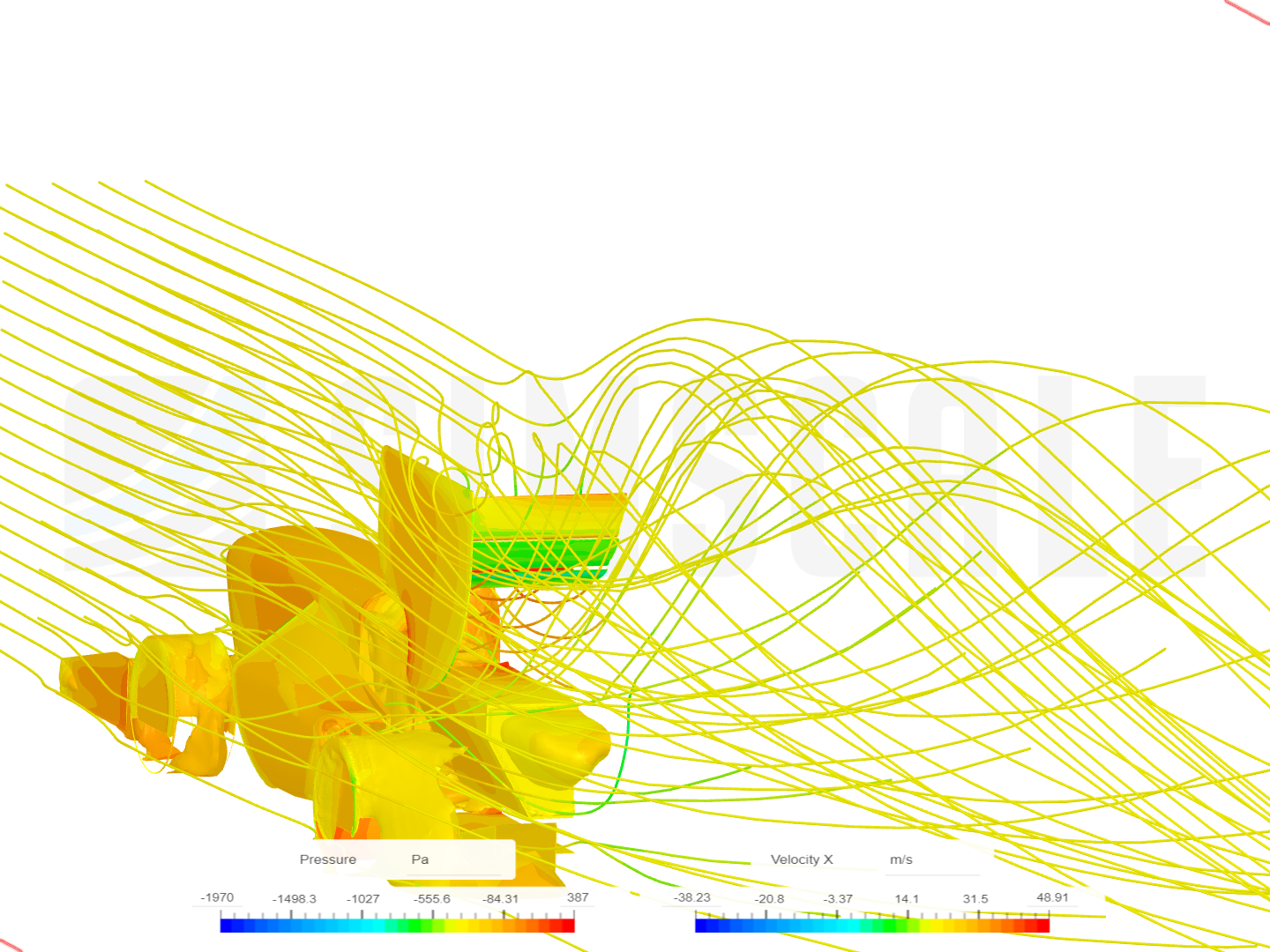 simulation full aero pack test image