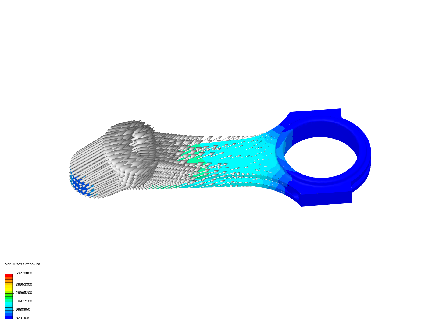 Tutorial 1: Connecting rod stress analysis image