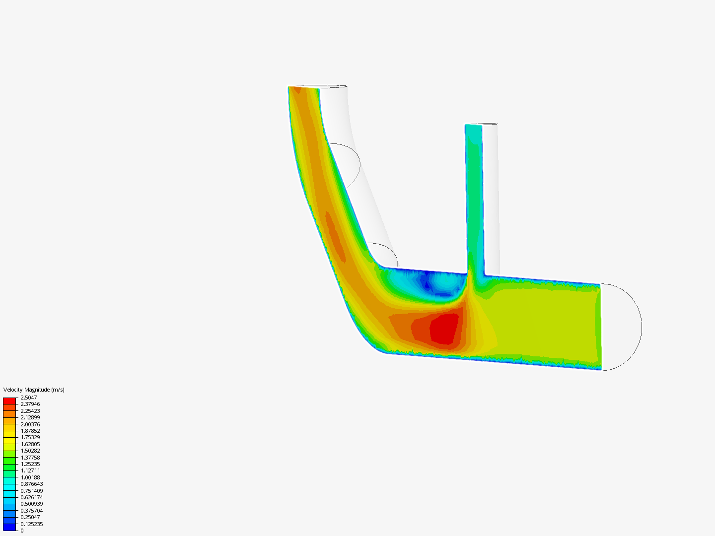 Tutorial 2: Pipe junction flow image