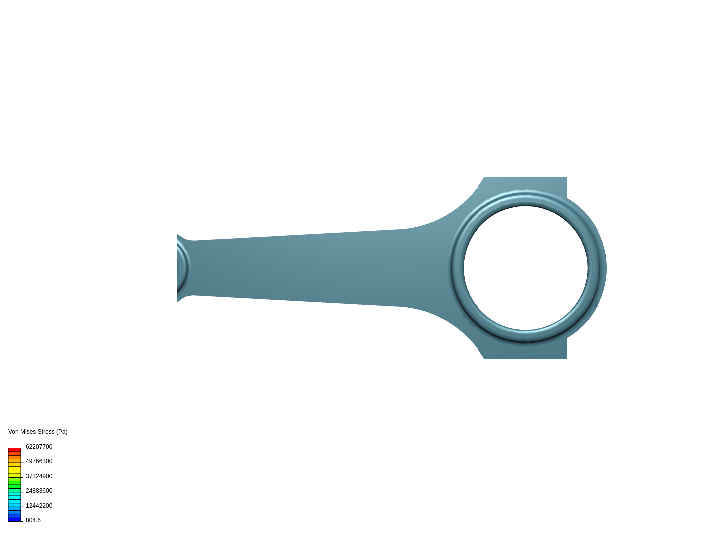 Tutorial 1: Connecting rod stress analysis image