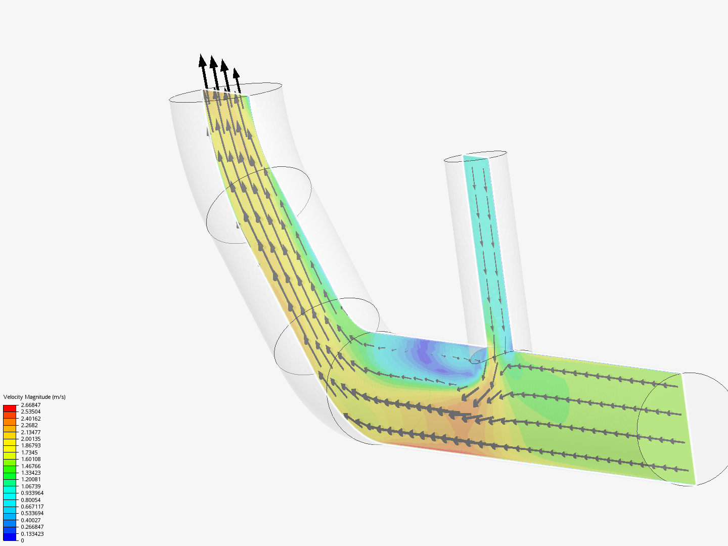 Tutorial 2: Pipe junction flow image