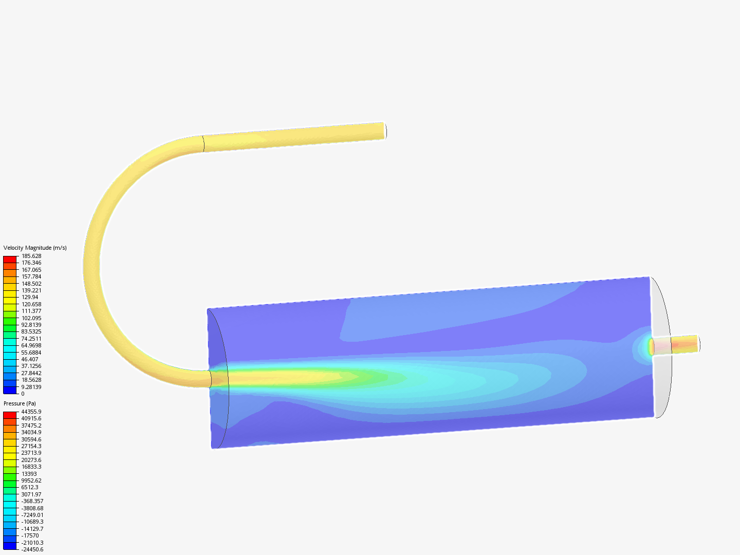 U Bend Pressure Drop 350mm image