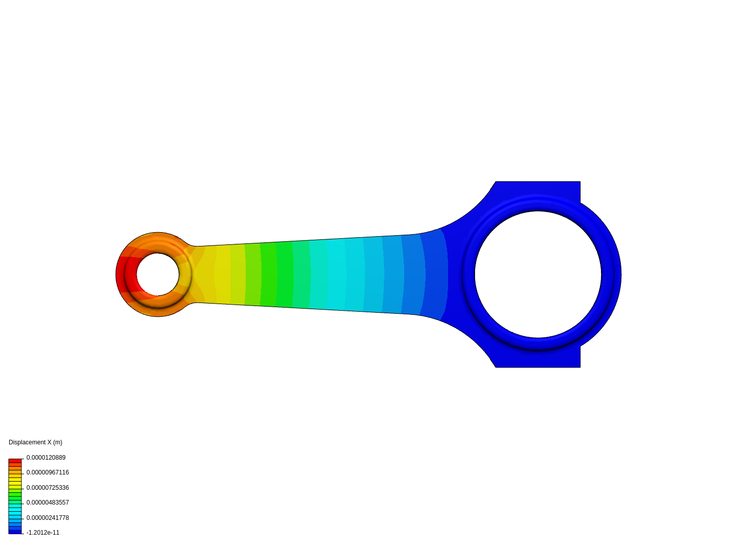 Tutorial 1: Connecting rod stress analysis image