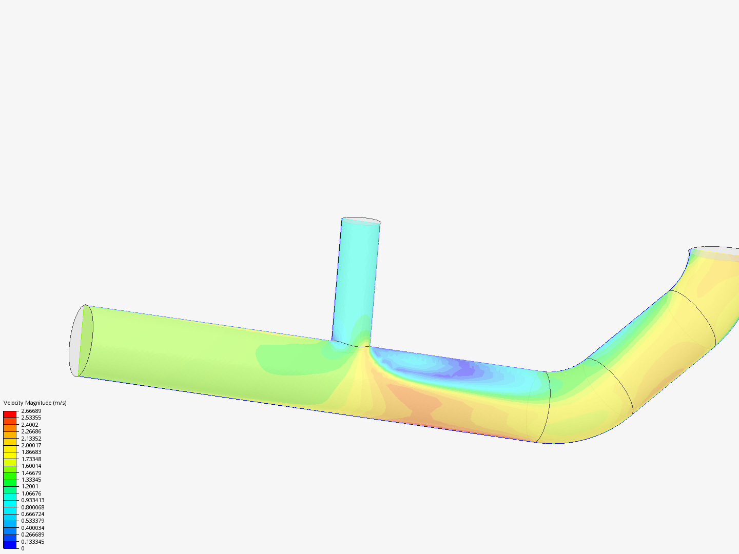 Tutorial 2: Pipe junction flow image