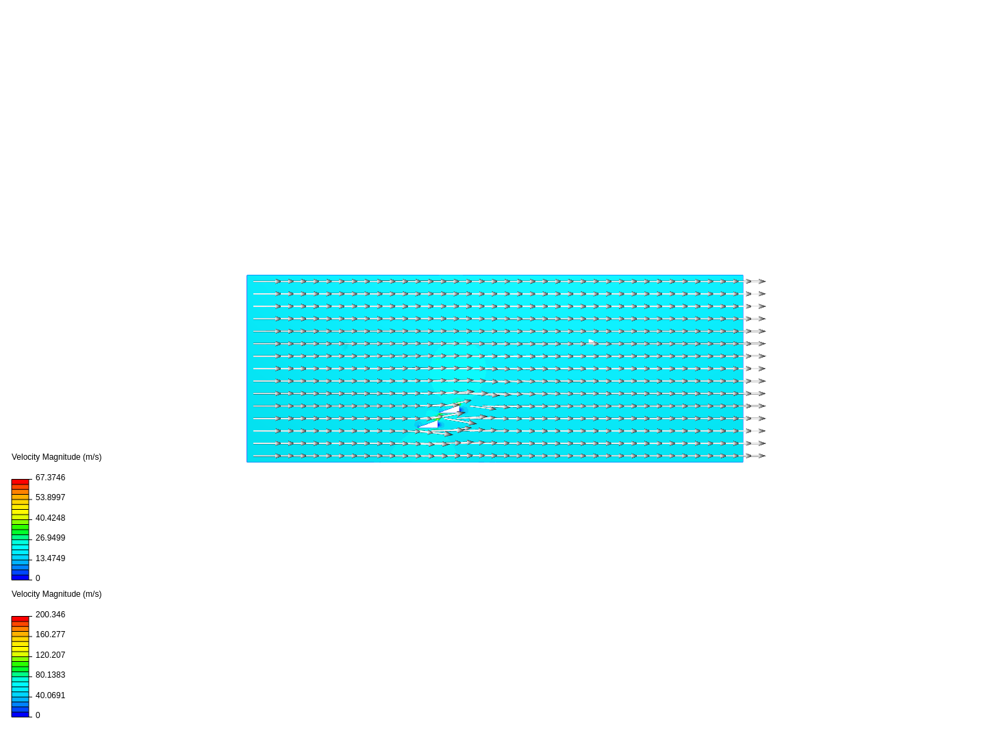 Tutorial - Airflow around a spoiler image