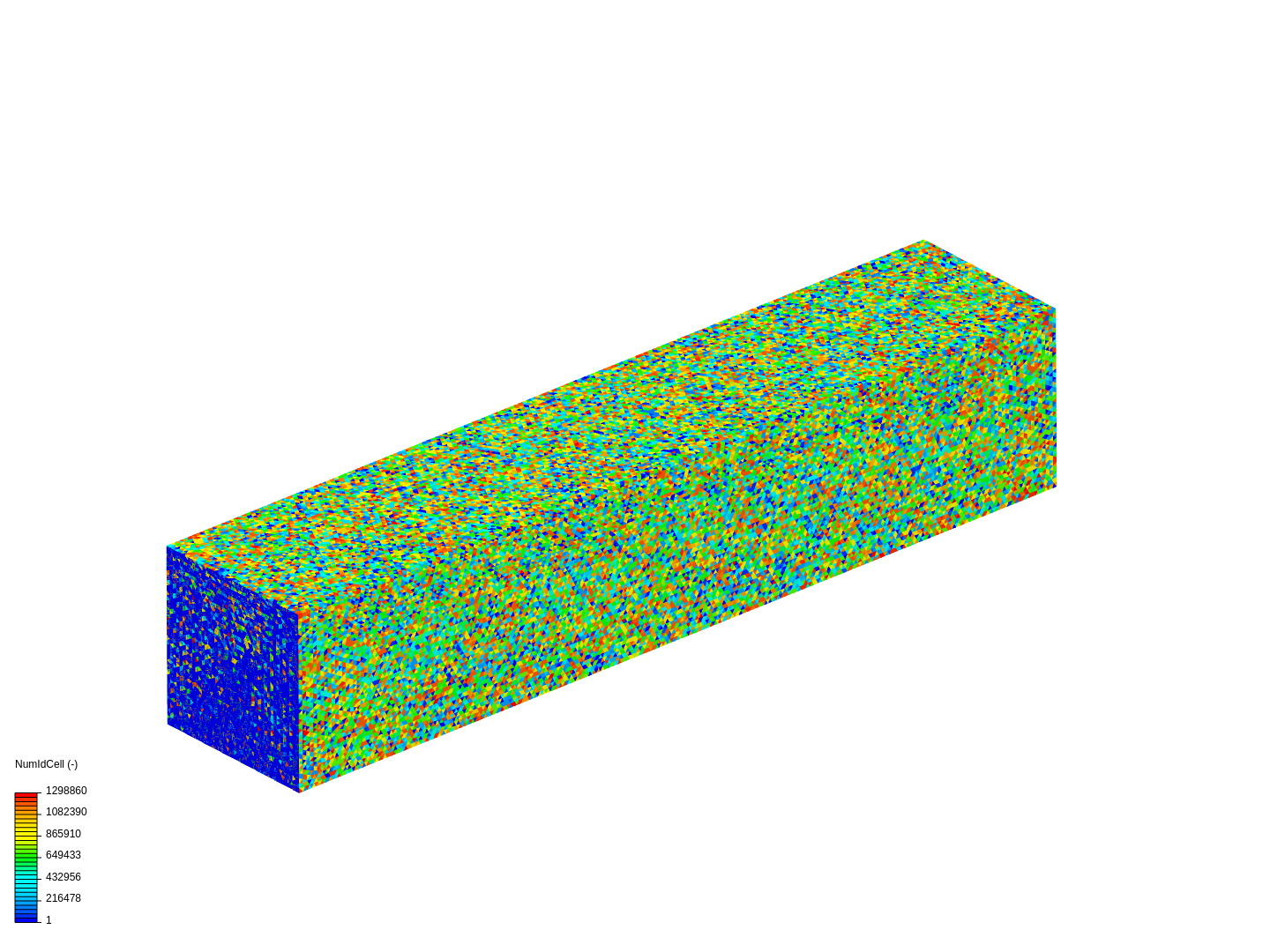 Heat transfer in a beam image