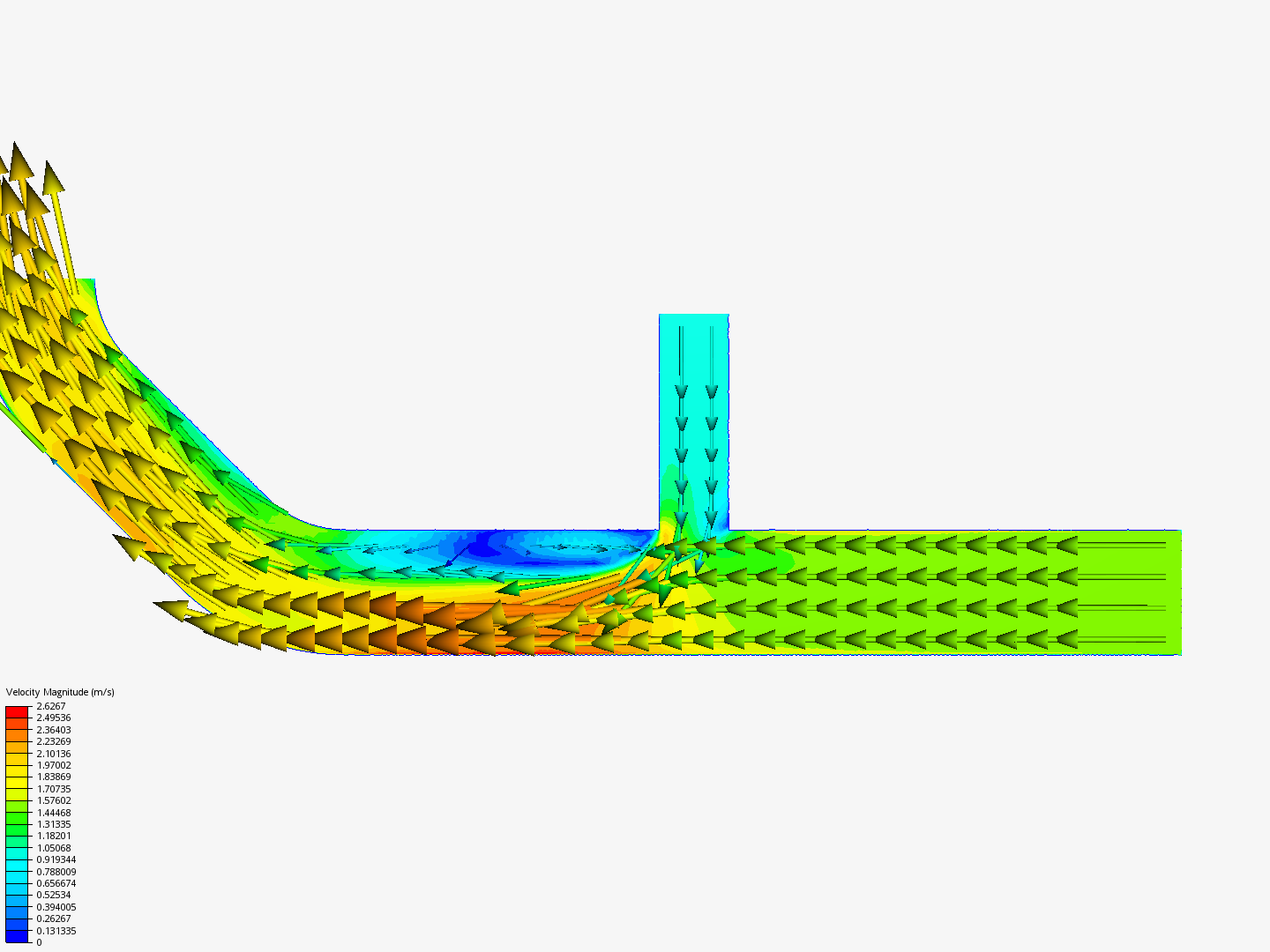 Tutorial 2: Pipe junction flow image