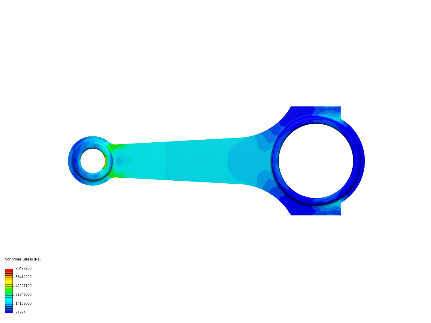 Tutorial 1: Connecting rod stress analysis image