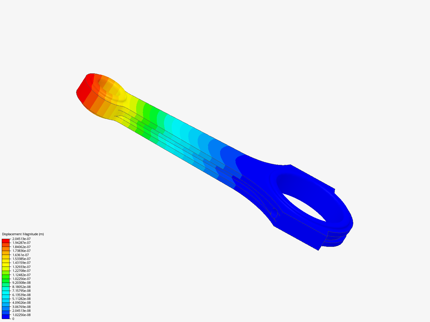 Tutorial 1: Connecting rod stress analysis image