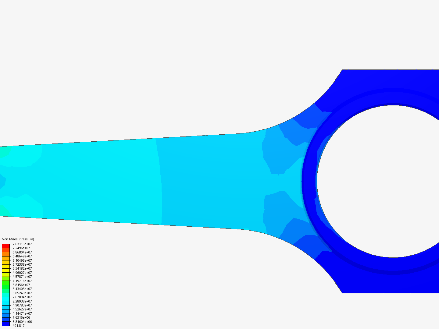 Tutorial 1: Connecting rod stress analysis image