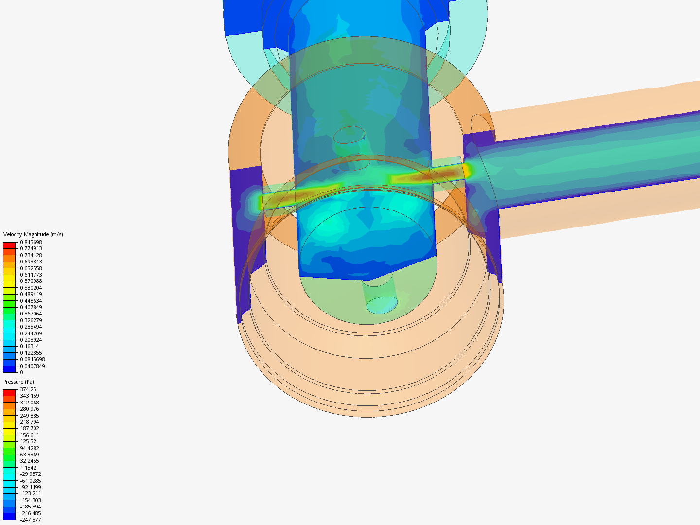 Banjo Bolt SimScale Geometry Trial image