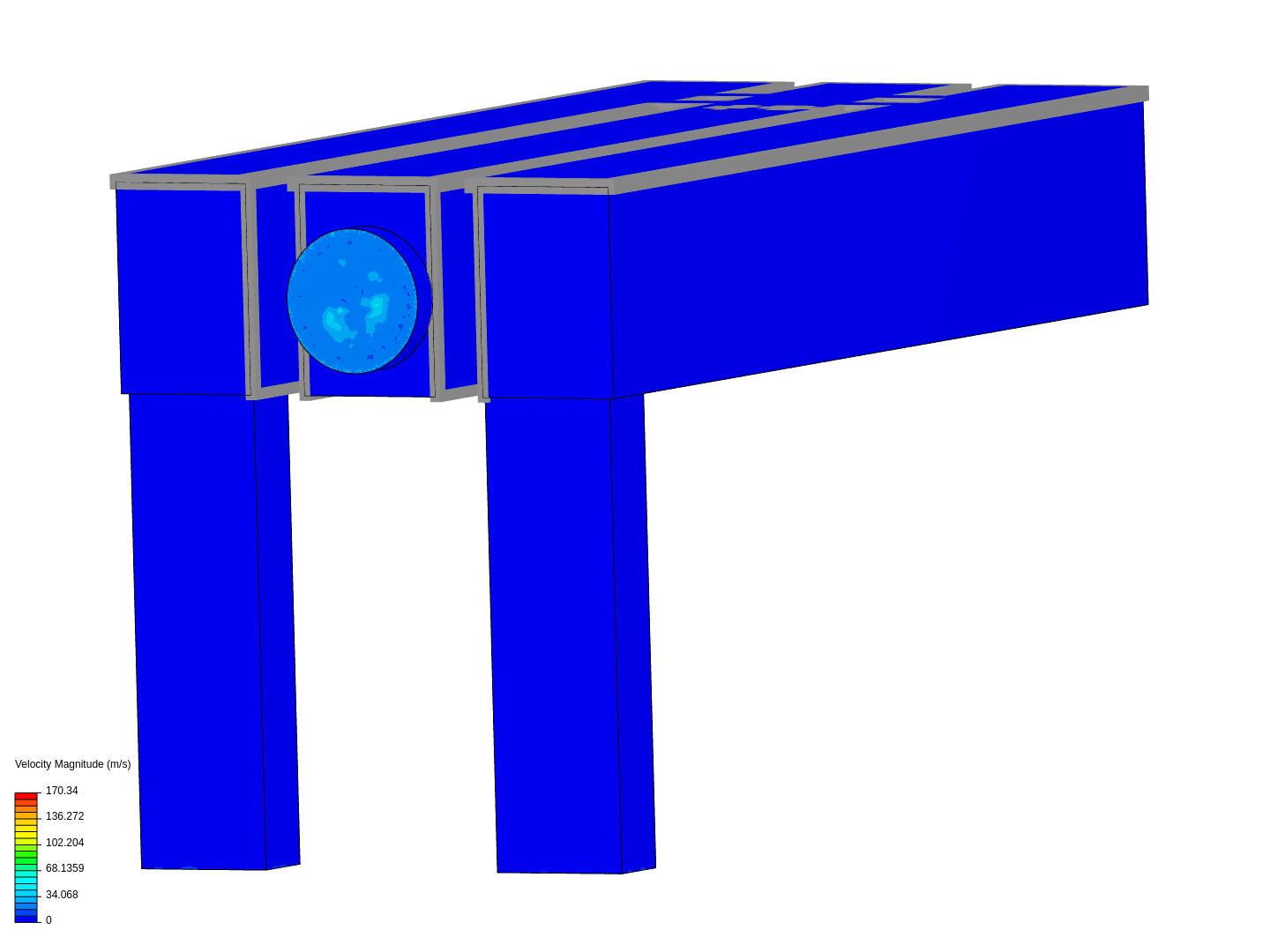 Tutorial: Fluid Flow Through a Valve image