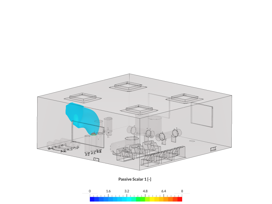 Gas Leak with Fan - Template image