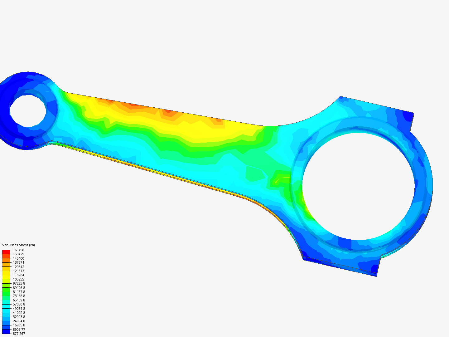 Tutorial 1: Connecting rod stress analysis image