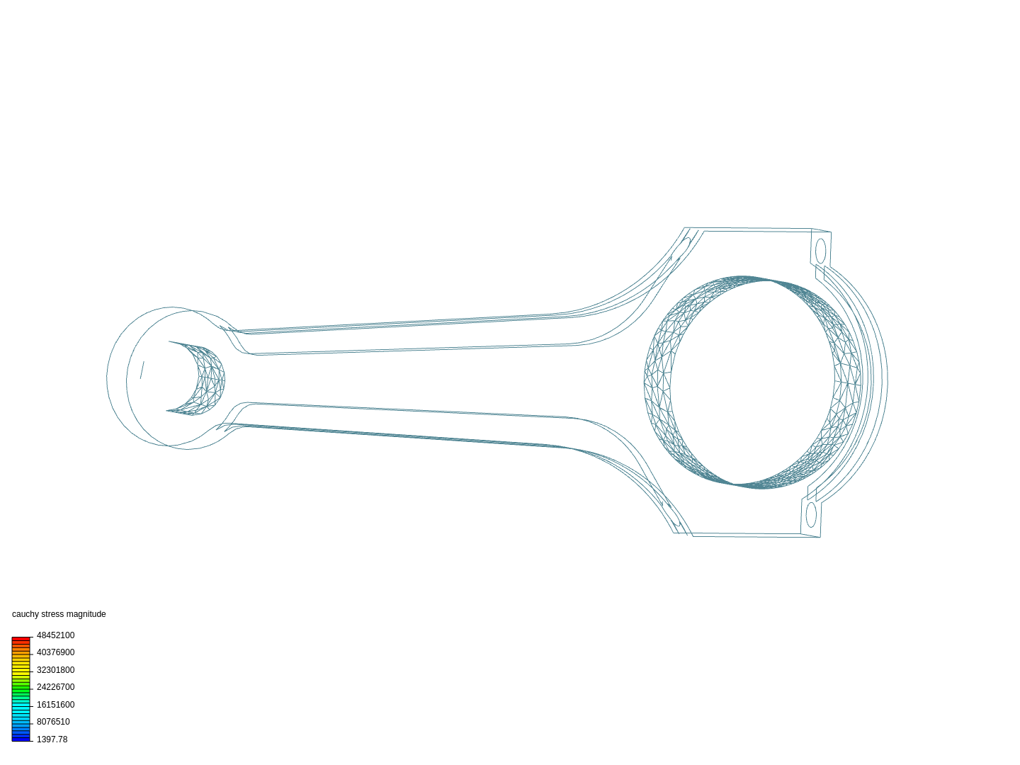 Tutorial 1: Connecting rod stress analysis image