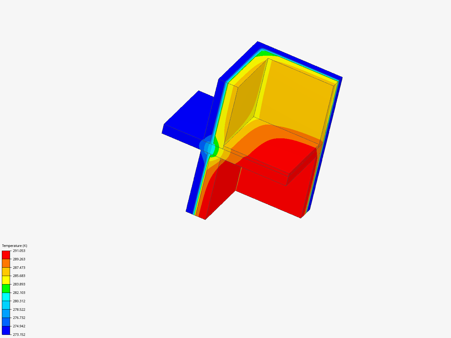 Validation Case: Thermal Bridges in Building Construction - Case 3 - Copy image