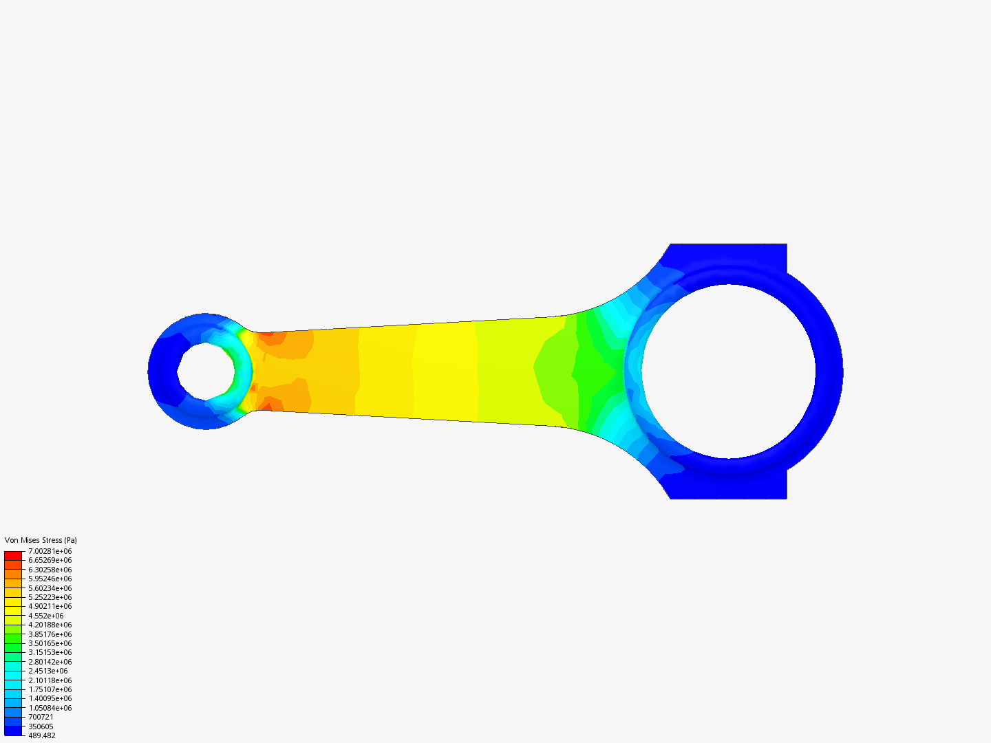 Tutorial 1: Connecting rod stress analysis image