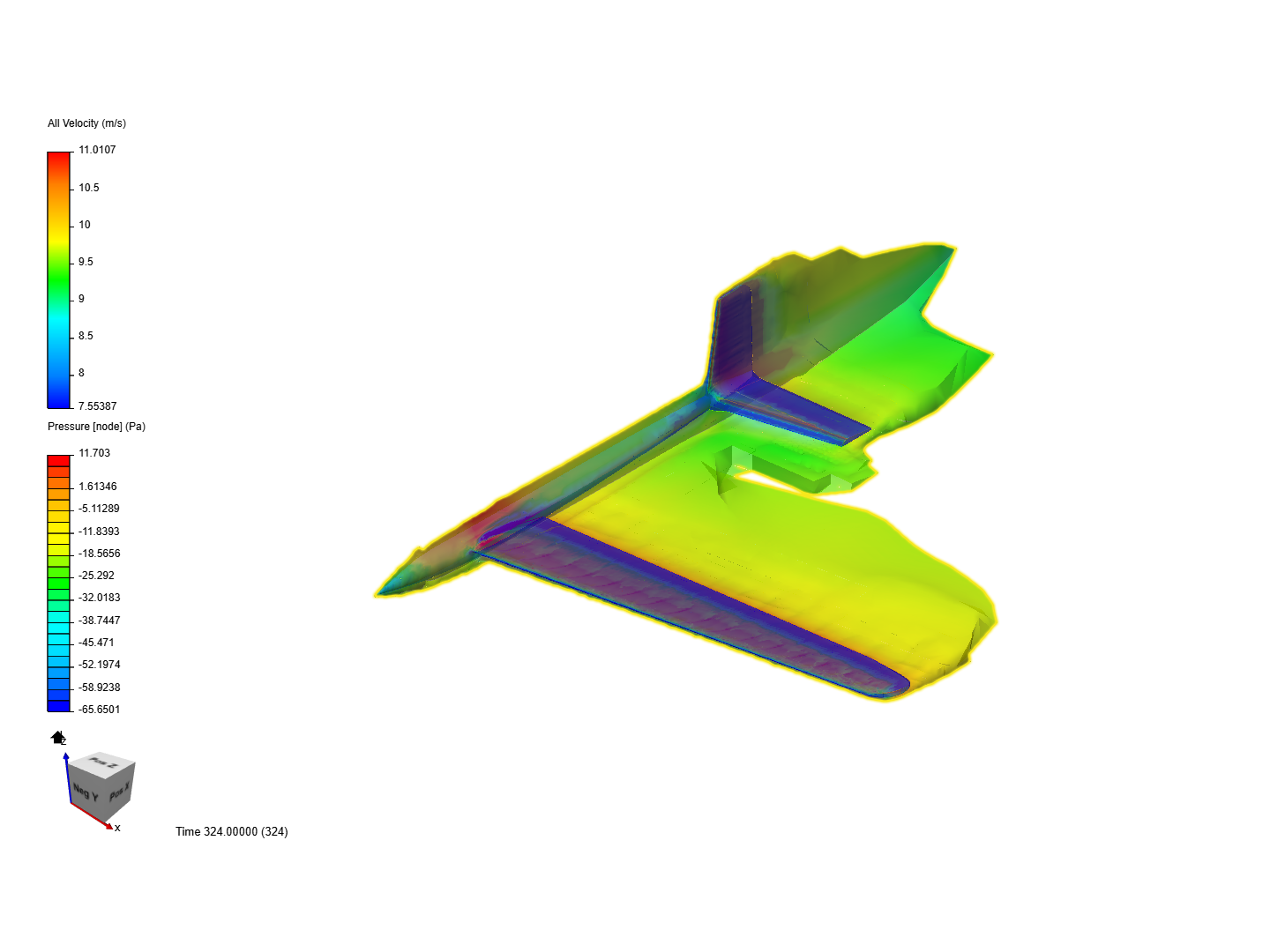 3D Printed glider CFD analysis - Copy image