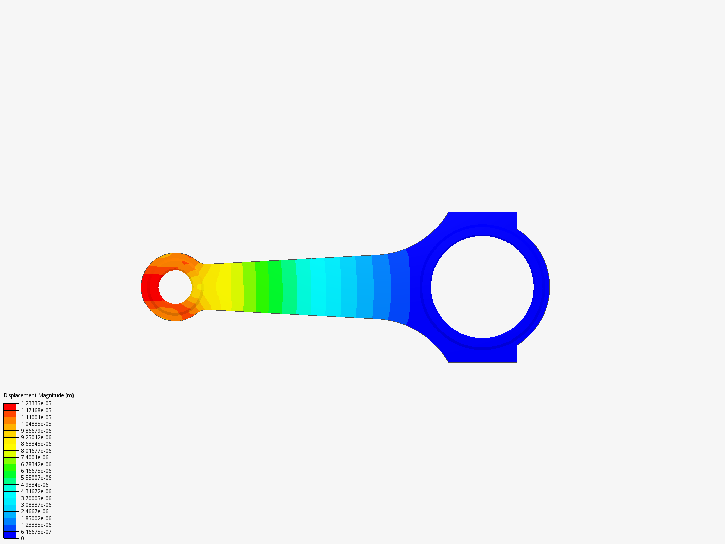 Tutorial 1: Connecting rod stress analysis image