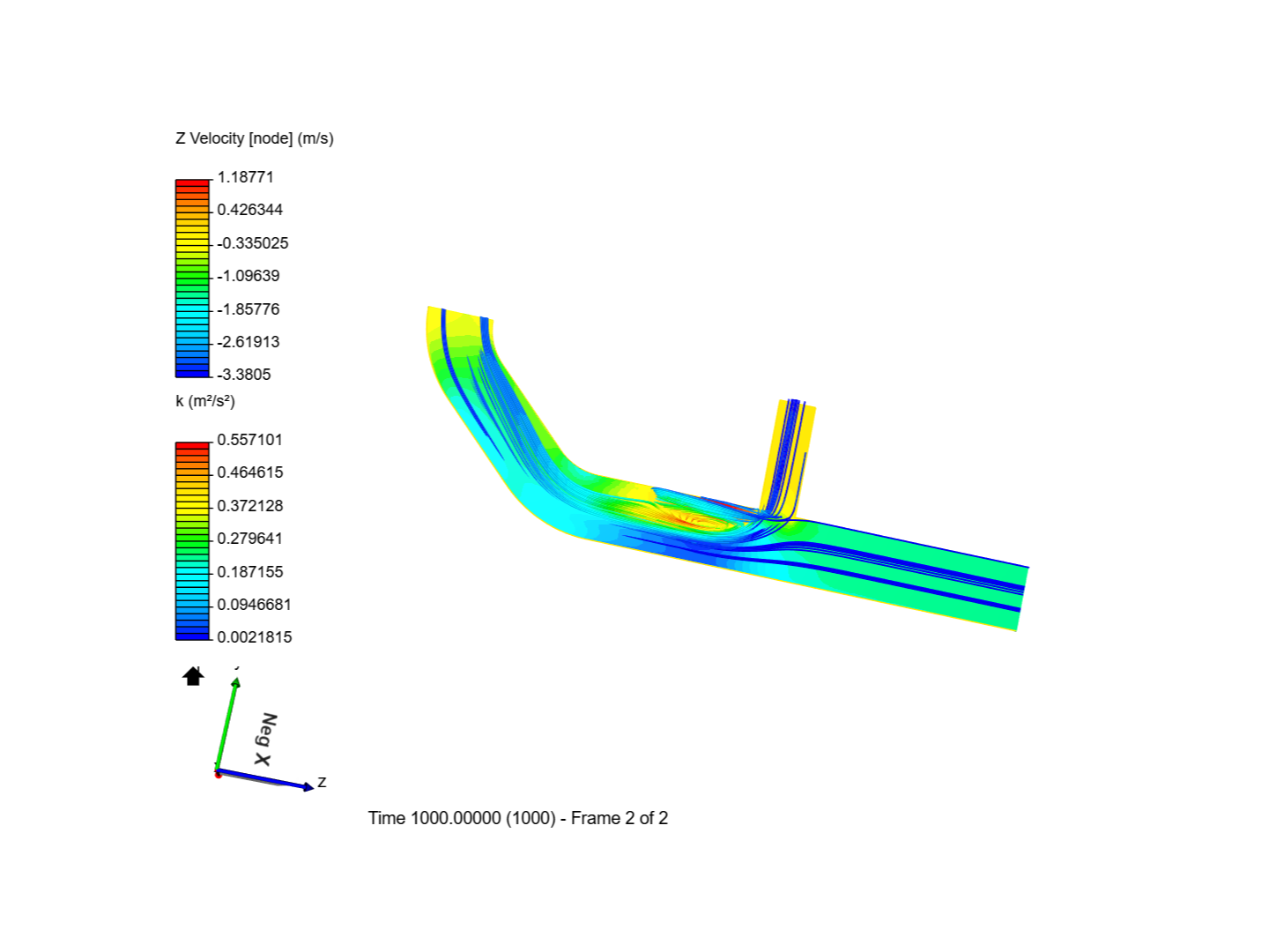 Tutorial 2: Pipe junction flow image