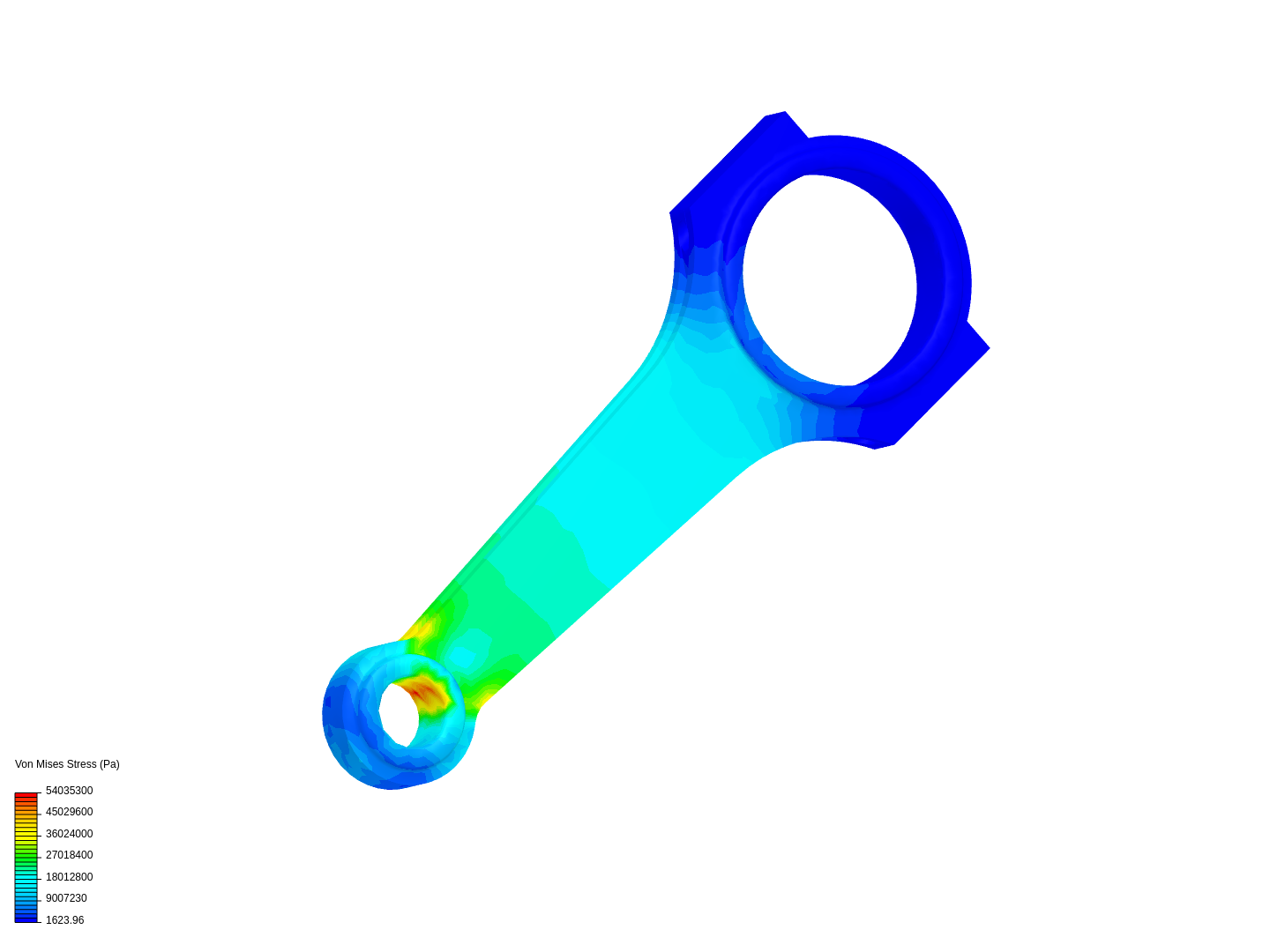 Tutorial 1: Connecting rod stress analysis image