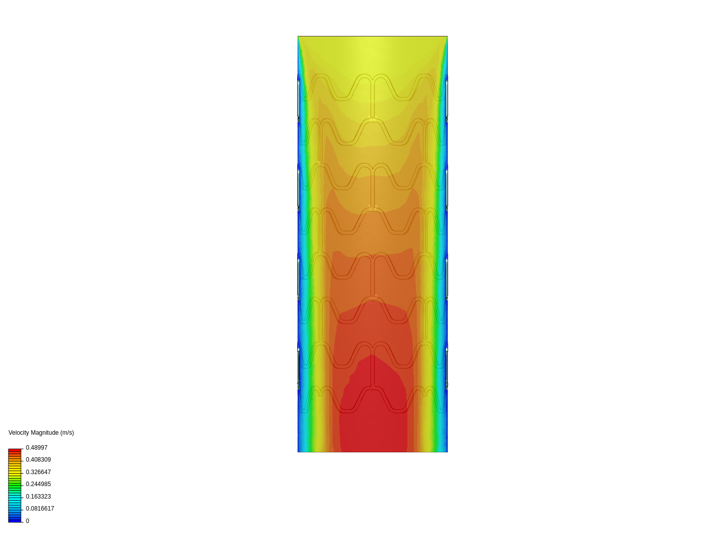 BVS blood flow test image