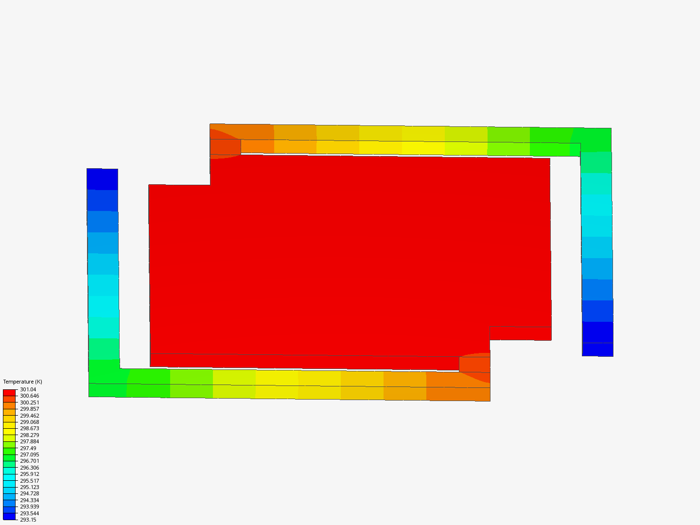 Tan Microbolometer FEA image