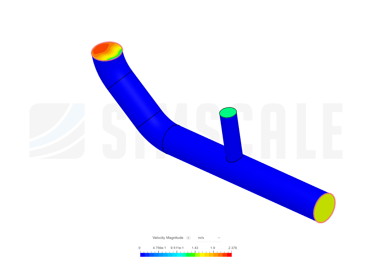 Tutorial: Pipe junction flow image