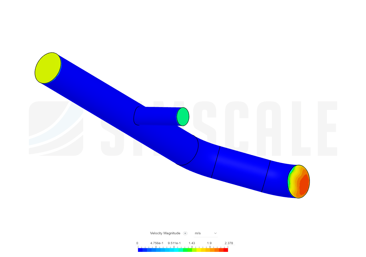 Tutorial: Pipe junction flow image