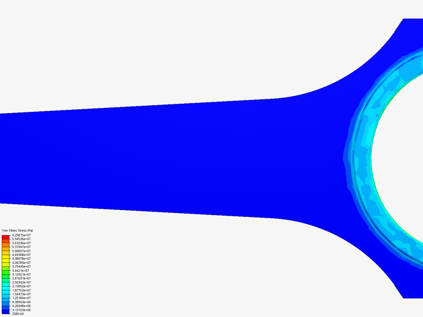 Tutorial 1: Connecting rod stress analysis image