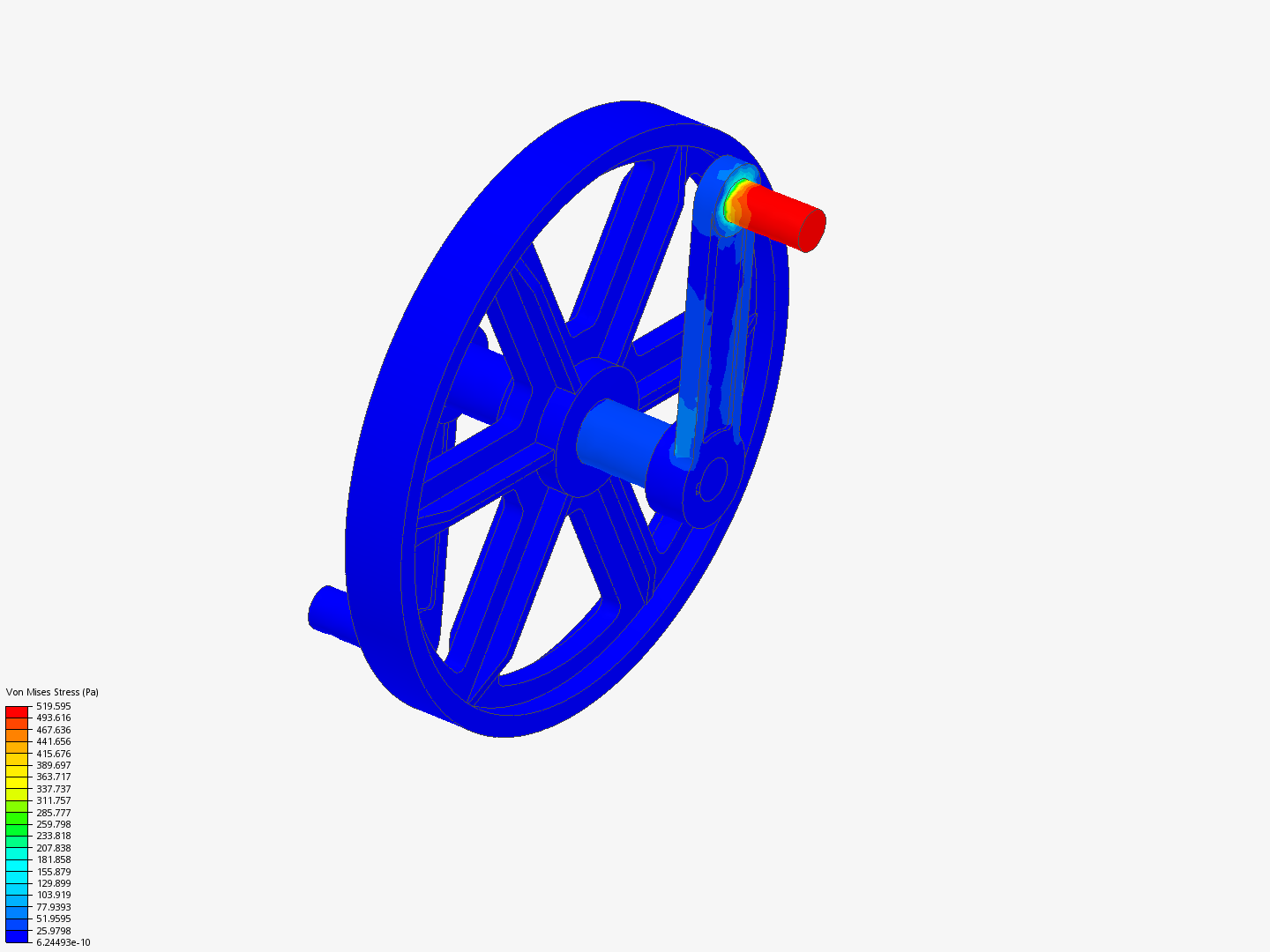 Simulation of a Crank Assembly - Copy image