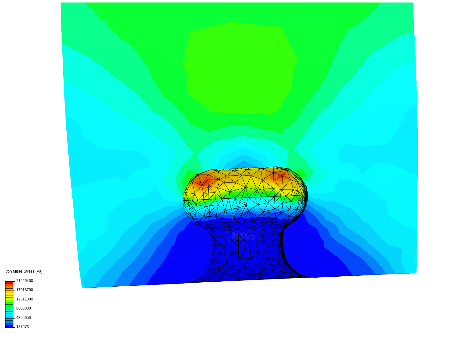 PU actual size rectangle thickness increase image