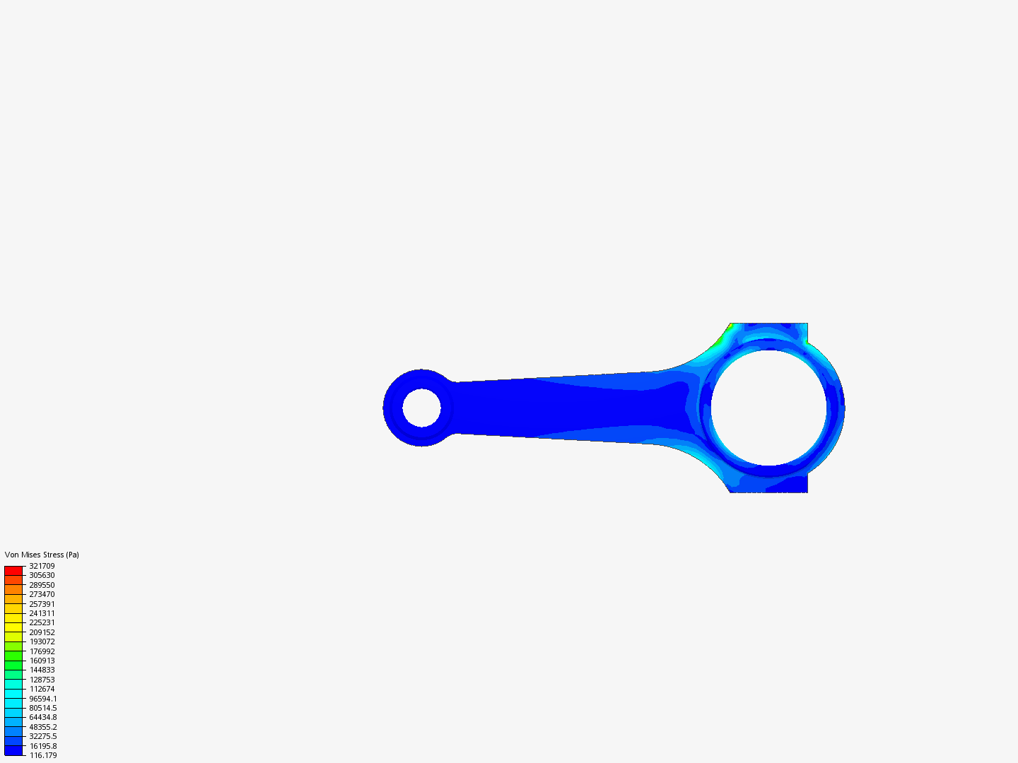 Tutorial 1: Connecting rod stress analysis image