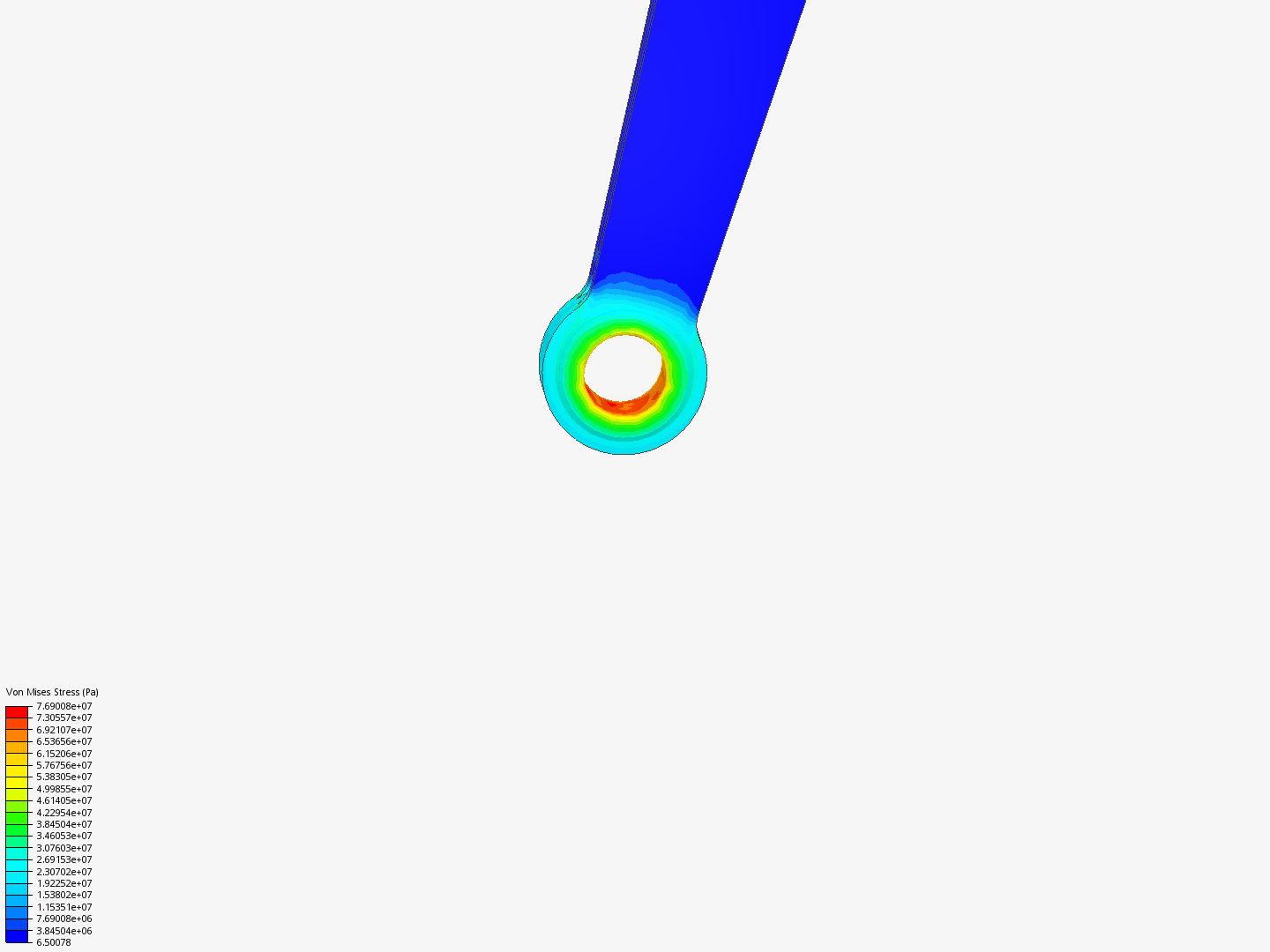 Tutorial 1: Connecting rod stress analysis image