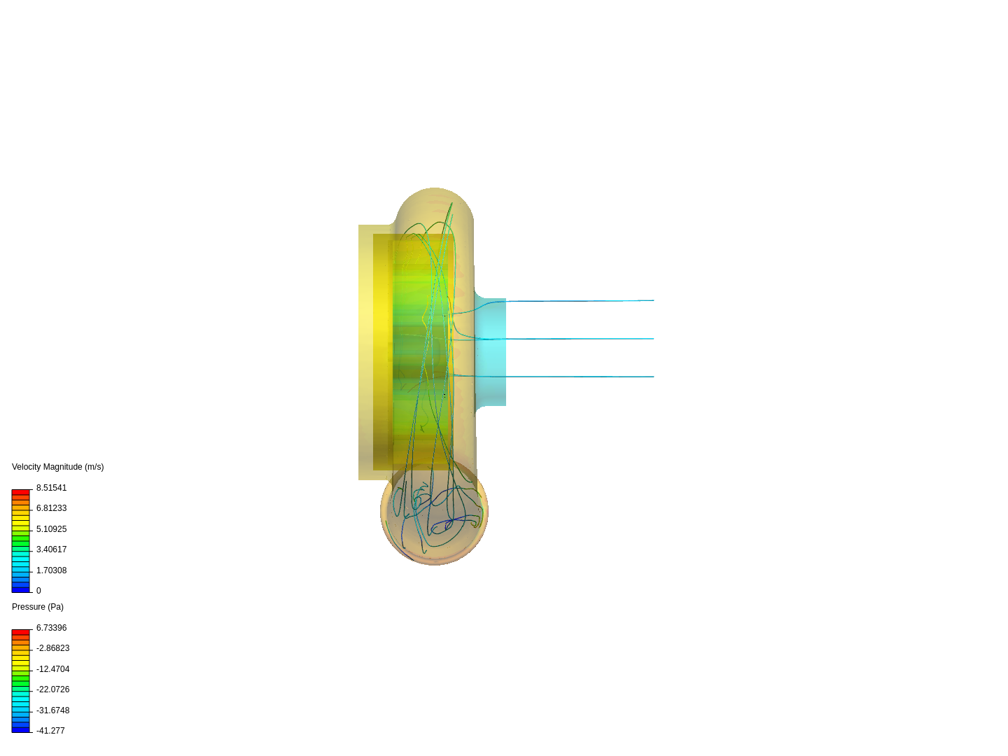 Copy Centrifugal Pump CFD Simulation image