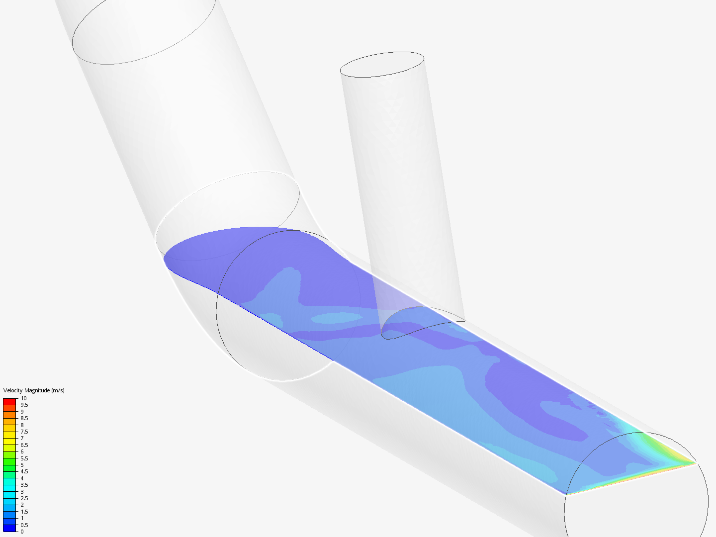 Tutorial 2: Pipe junction flow image