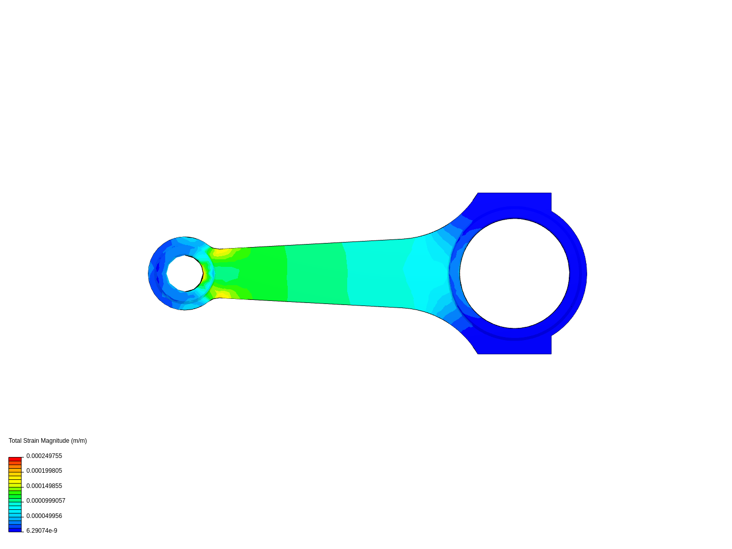 Tutorial 1: Connecting rod stress analysis image