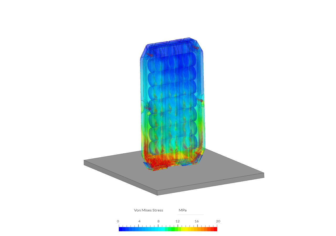 Battery Pack-Dynamic-Drop Impact analysis - Copy image