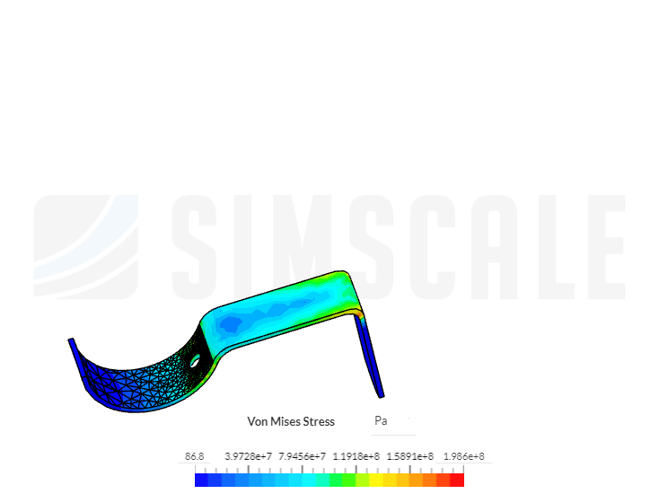 Tutorial 1: Connecting rod stress analysis image