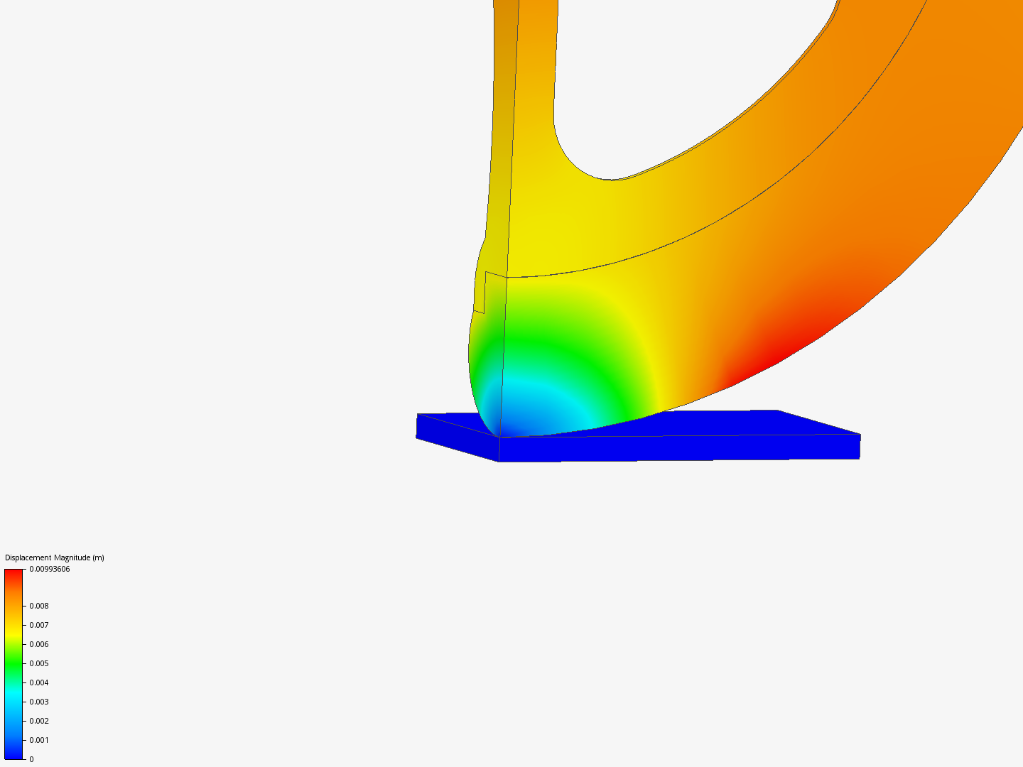 Tutorial: Nonlinear Analysis of a Wheel image