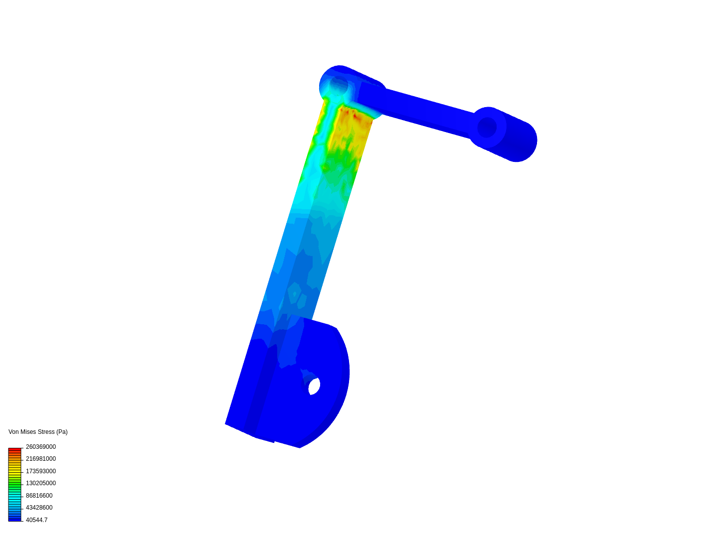 Tutorial 1: Connecting rod stress analysis image