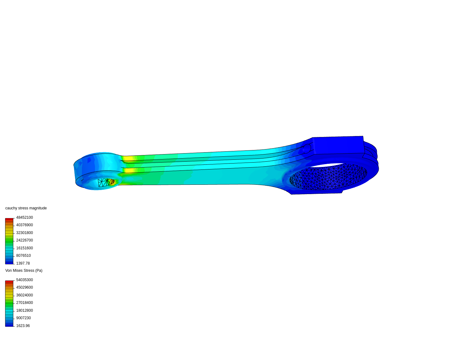 Tutorial 1: Connecting rod stress analysis image